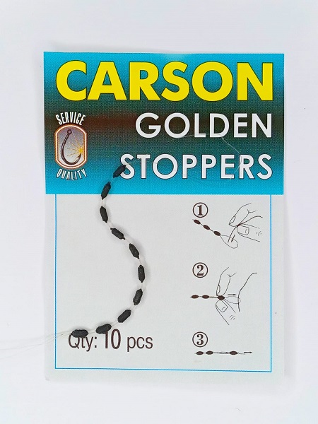 Стопор Carson Golden stoppers 10шт.