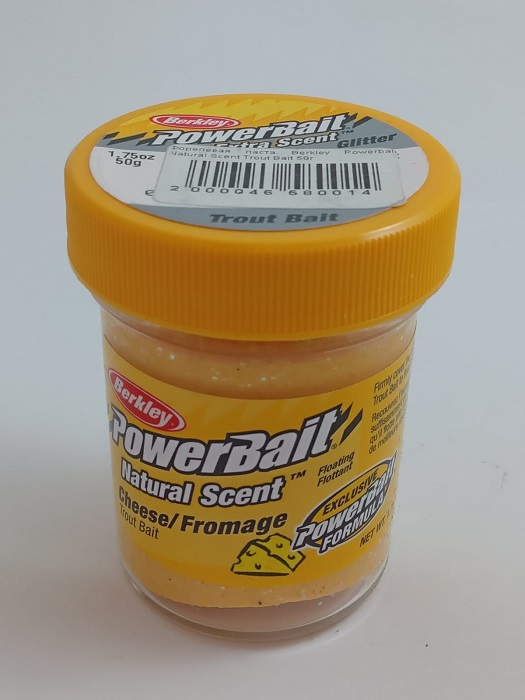 Форелевая паста Berkley Powerbait Natural Scent Trout Bait Cheese/Fromage 50г.