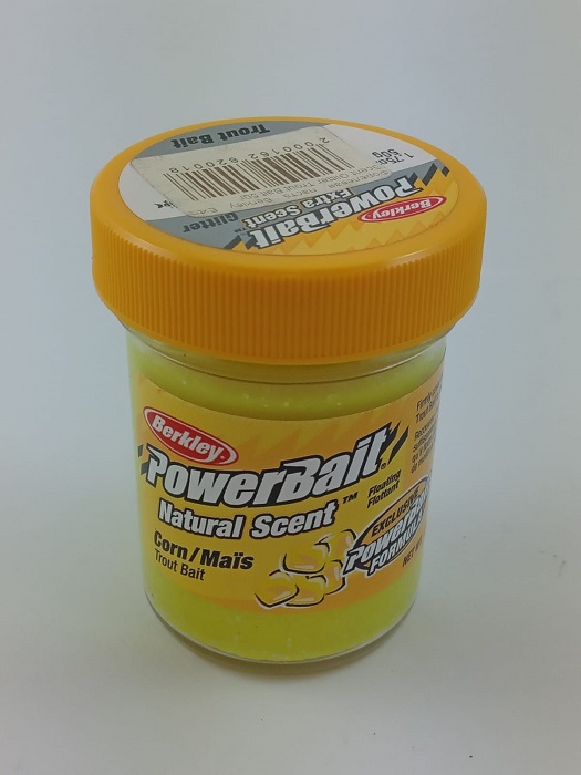 Форелевая паста Berkley Powerbait Natural Scent Trout Bait Corn Glitter 50г.