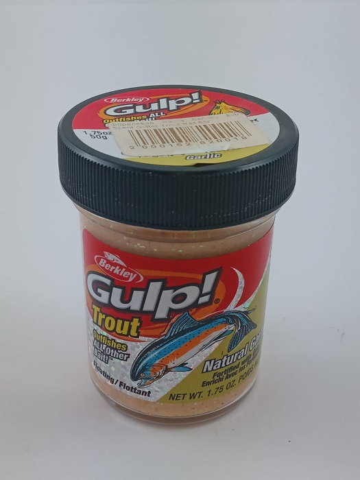 Форелевая паста Berkley Gulp Natural Scent Trout All Other Bait Garlic Chunky Cheese Glitter 50г.