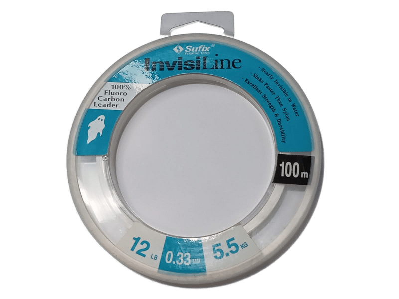 Леска SUFIX Invisiline 100% Fluorocarbon 0.33мм 4,6кг 100м