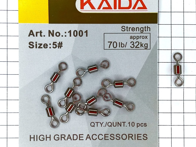 Вертлюг Kaida 1001 №5 32кг