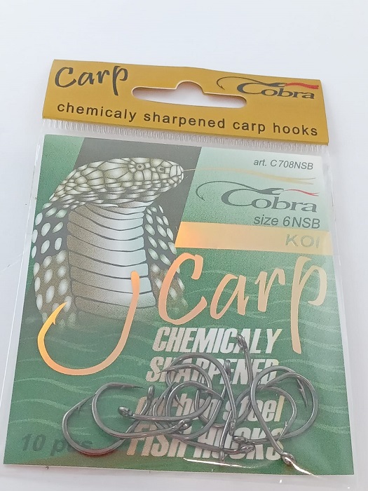 Крючок Cobra Carp Koi  №006 nsb 708
