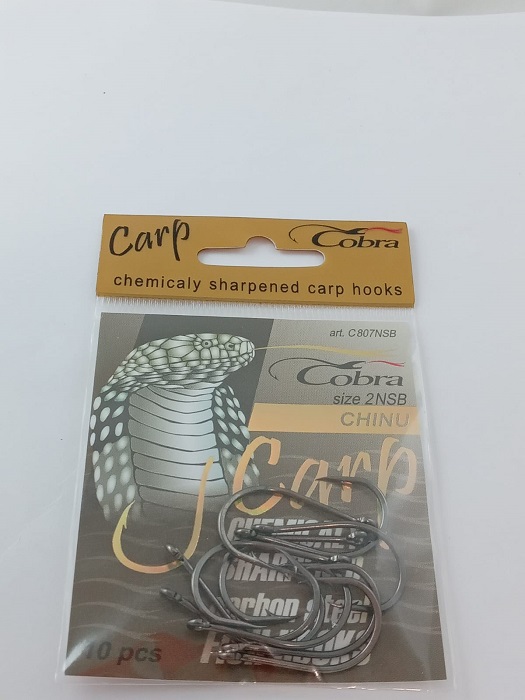 Крючок Cobra Carp Chinu №002 nsb 807
