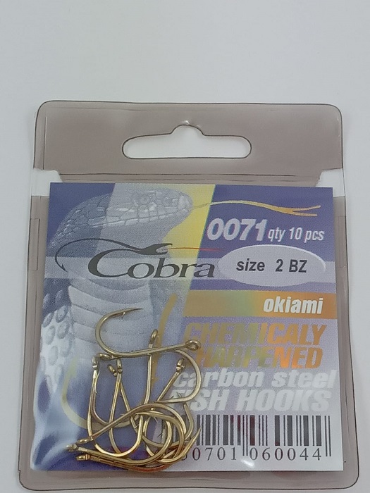 Крючок Cobra Okiami  №002 0071