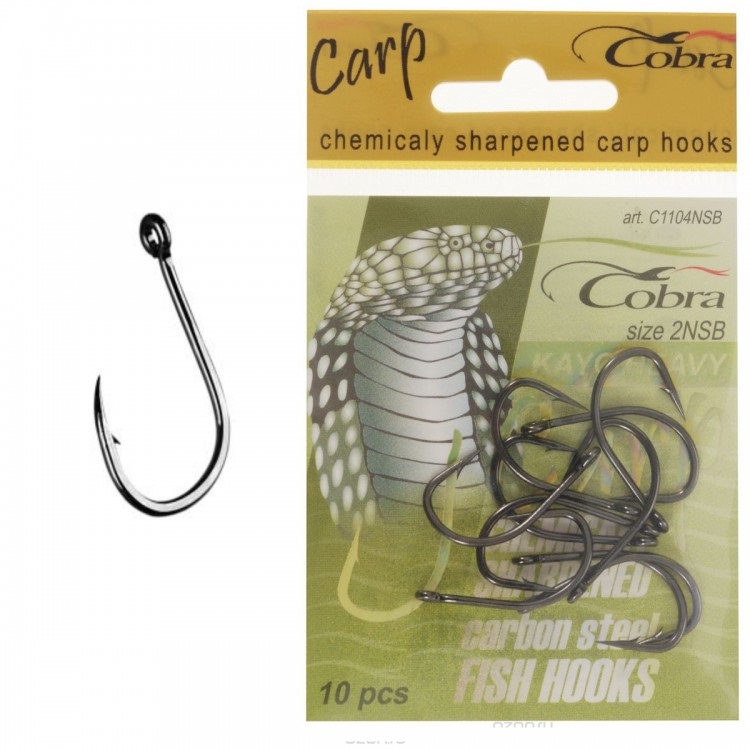 Крючок Cobra Carp Kayo Heavy №002 nsb 1104