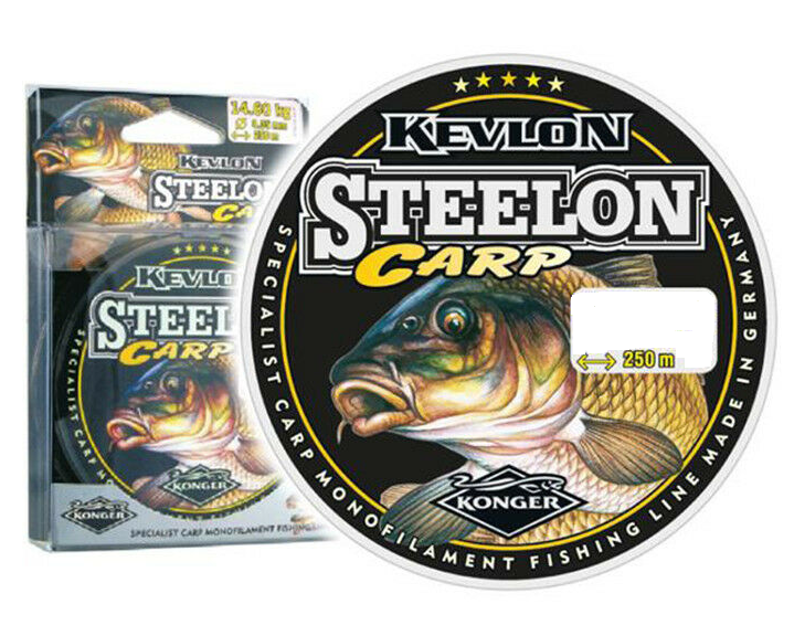Леска Steelon Karp 250м 0.22мм 7,10кг