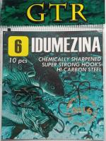 Крючок с ушком GTR IDUMEZINA №6