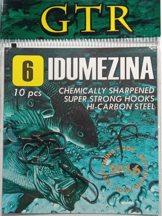Крючок с ушком GTR IDUMEZINA №6