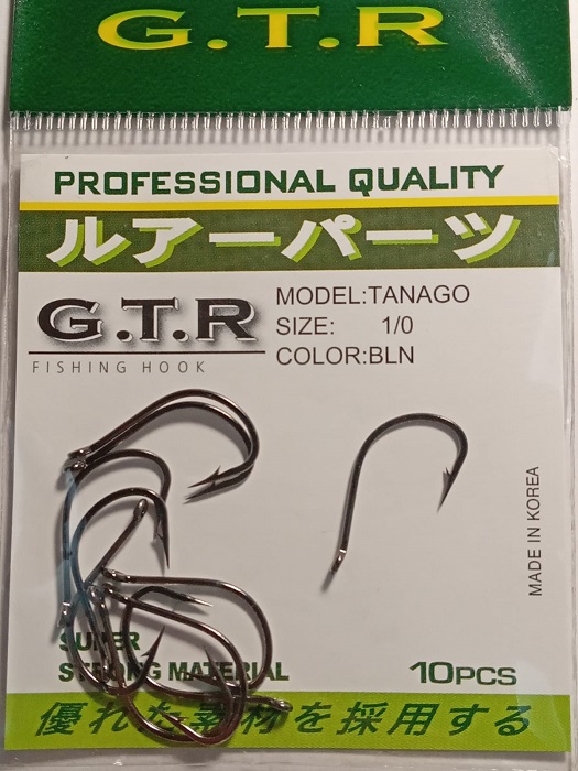 Крючок с ушком GTR TANAGO №1/0