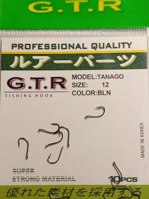 Крючок с ушком GTR TANAGO №12