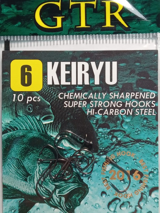 Крючок с ушком GTR KEIRYU №6