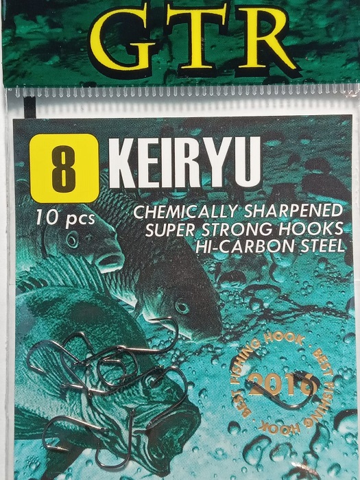 Крючок с ушком GTR KEIRYU №8