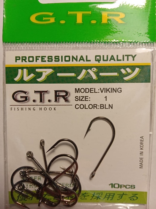 Крючок с ушком GTR VIKING №1