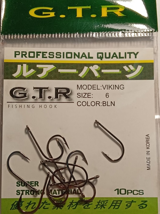 Крючок с ушком GTR VIKING №6