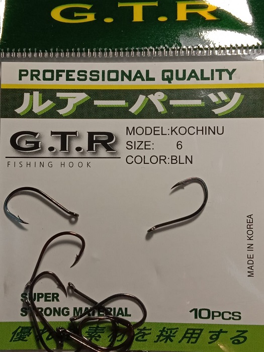 Крючок с ушком GTR KOCHINU №6