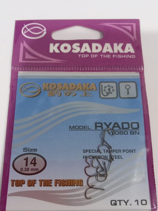 Крючок Kosadaka Ryado 1050 BN №14 0.38мм