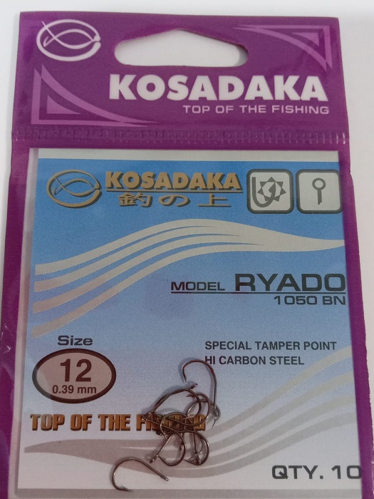 Крючок Kosadaka Ryado 1050 BN №12 0.39мм