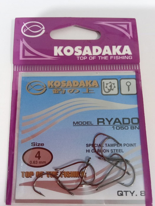 Крючок Kosadaka Ryado 1050 BN №4 0.63мм
