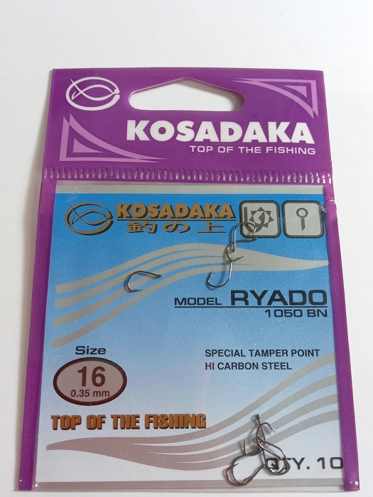 Крючок Kosadaka Ryado 1050 BN №16 0.35мм