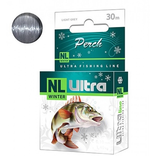 Леска зимняя AQUA NL ULTRA PERCH (Окунь) 0,25мм 6,70кг 30м