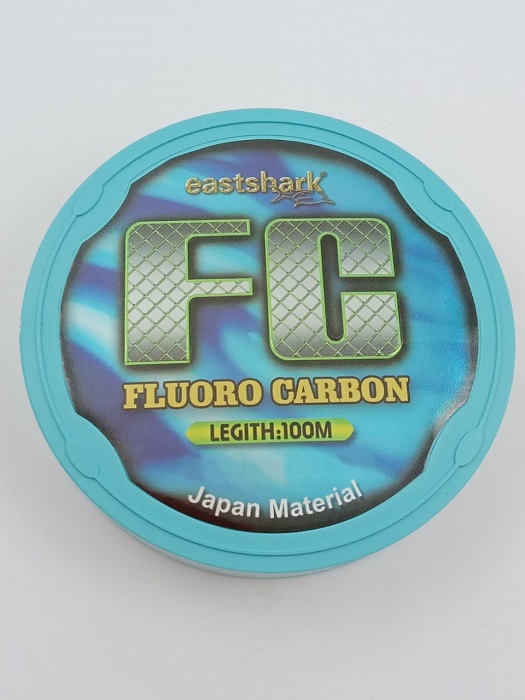 Леска EastShark Fluorocarbon 100м 0,25мм 6,80кг