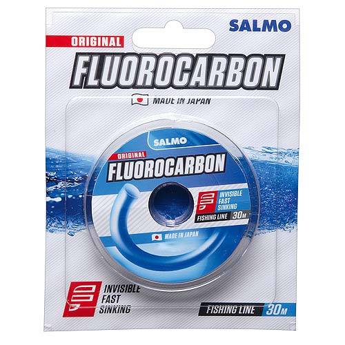 Леска SALMO FLUOROCARBON 30м 0.10мм 1,05кг