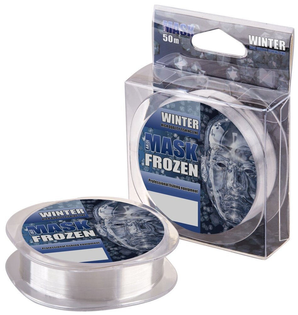 Леска Akkoi MASK FROZEN 50м 0.179мм 2.77кг