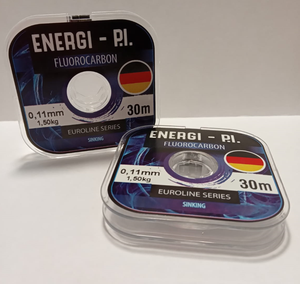 Леска Energi P.I. fiuorocarbon 30м. 0,11мм 1,50кг