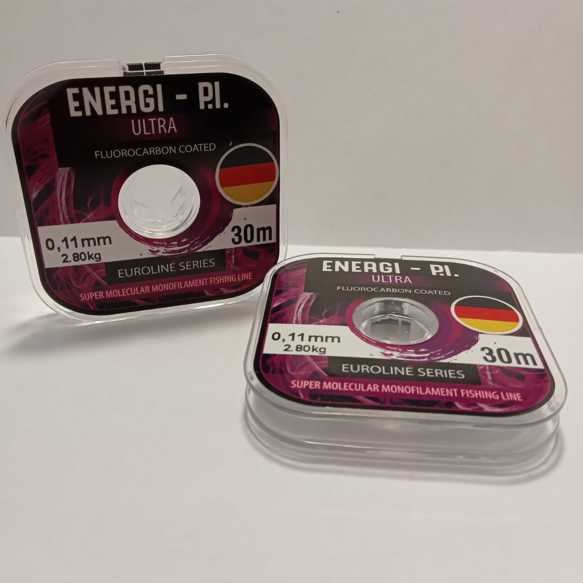 Леска Energi P.I.Ultra 30м 0.11мм 2,80кг