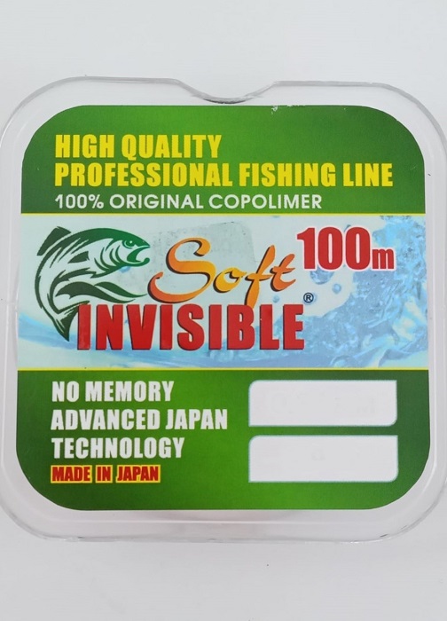 Леска INVISIBLE 100м 0,16мм 2,9кг
