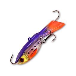 Балансир XP BAITS ICE JIG BUTTERFLY 60мм 10г #32 Violet Orange Speck